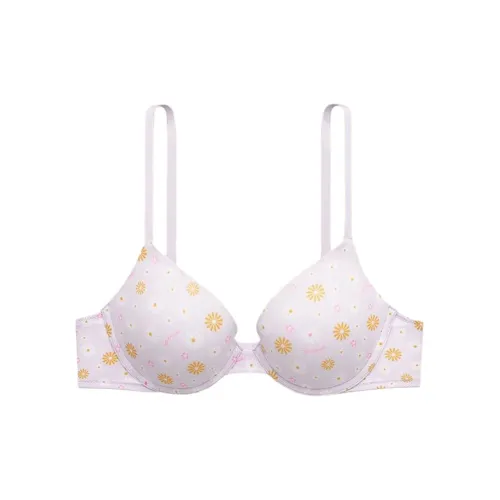 Victoria's Secret WEAR EVERYWHERE PUSH-UP Bra Women's Whisper Purple Daisy Print