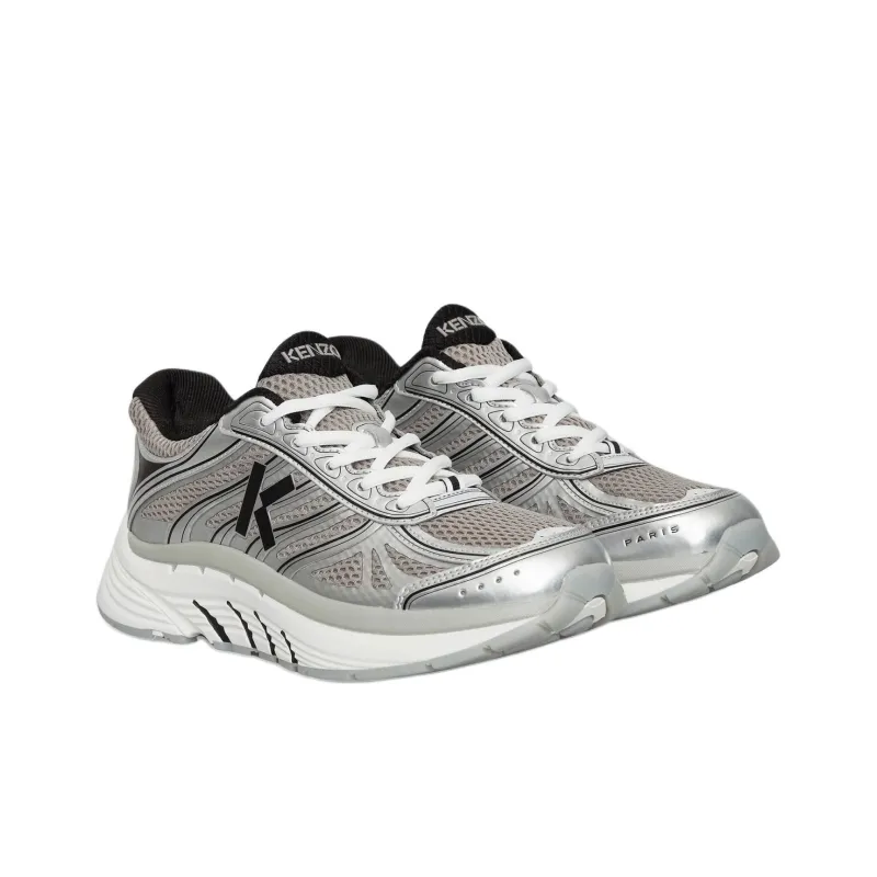 KENZO Pace Metallic Mesh Sneakers-2