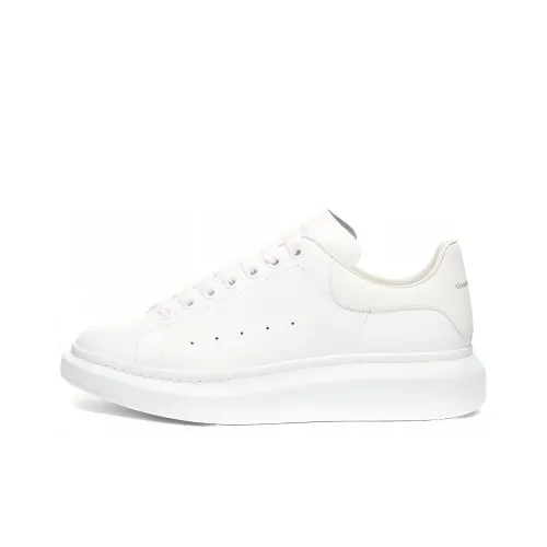 Alexander McQueen Skateboard Shoes Men Low-Top White