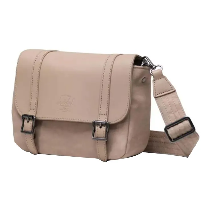 Herschel Nylon Shoulder Bag Crossbody Bag Mini Unisex Light Taupe-1