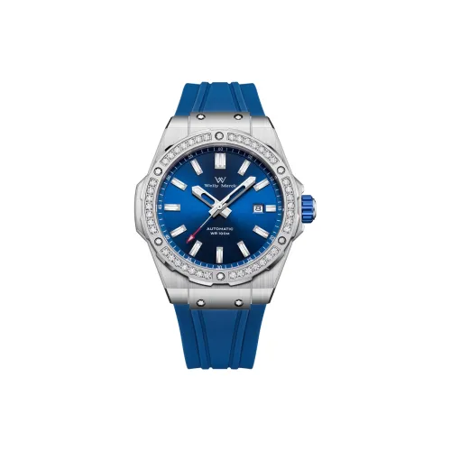 Welly Merck Automatic Mechanical Movement Men's Watches Black Dial