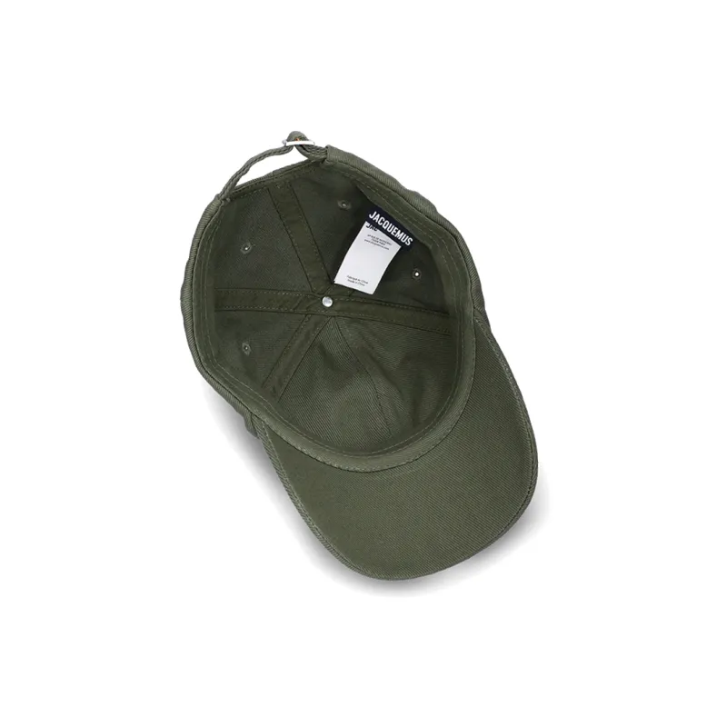 Jacquemus Cotton Baseball Caps Women's Green-2