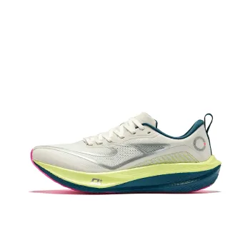 Erke Dust 3.0 Running Shoes Men Low Top Microcrystal White Sprout Green