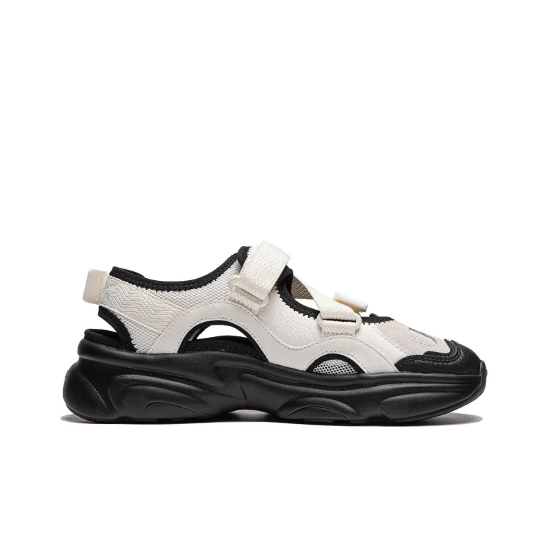 LiNing Coconut Milk 2.0 V2 Lightweight, Abrasion Resistant, And Breathable River Trekking Shoes Women's Mist White-1