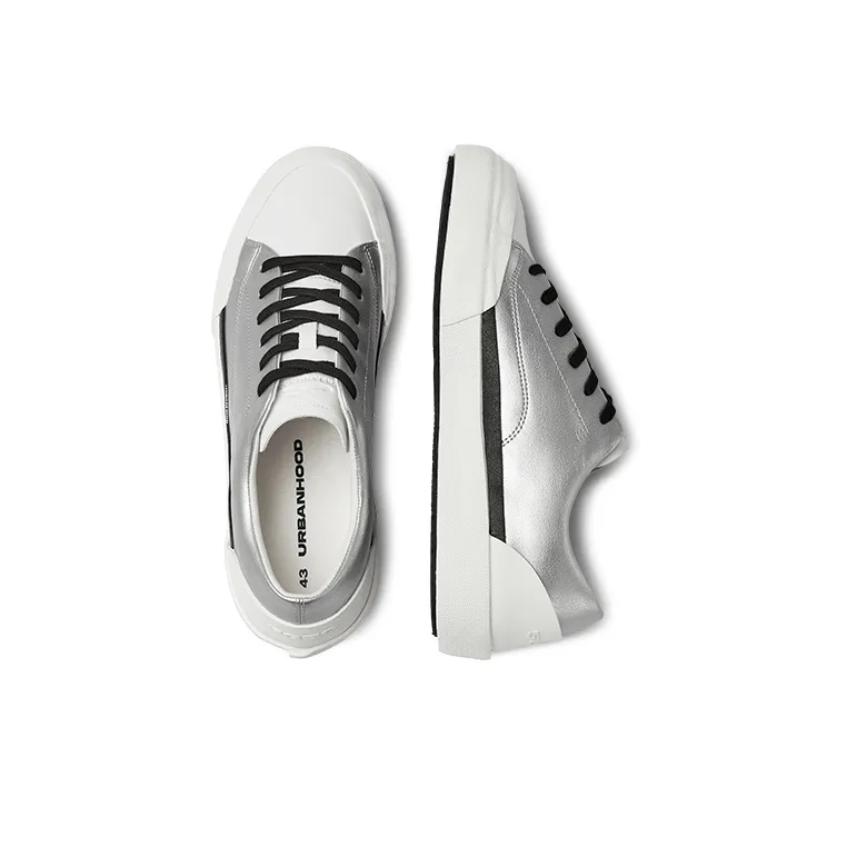 URBANHOOD 5050 Series Anti Slip Wear Resistant Low Top Casual Shoes Unisex Silver-2