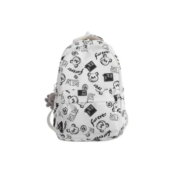 Meow in the grass Backpacks