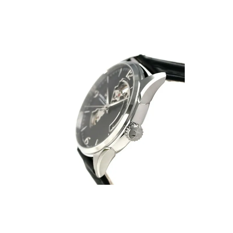 HAMILTON Automatic Mechanical Movement Unisex Watch 42mm Black Dial Stainless Steel Case-1