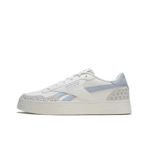 Reebok Court Advance Skateboard Shoes Women's Low-Top White/Blue