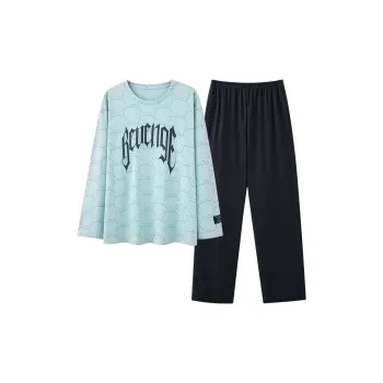 FOREVER 21 Pajama Set Men's Blue