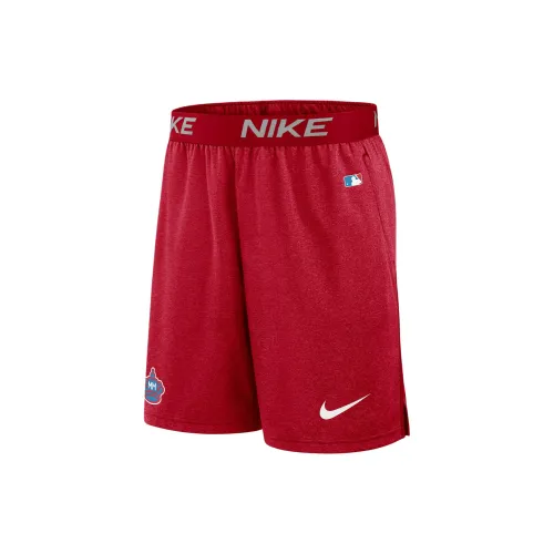 Nike Miami Marlins Sports Shorts Men Red