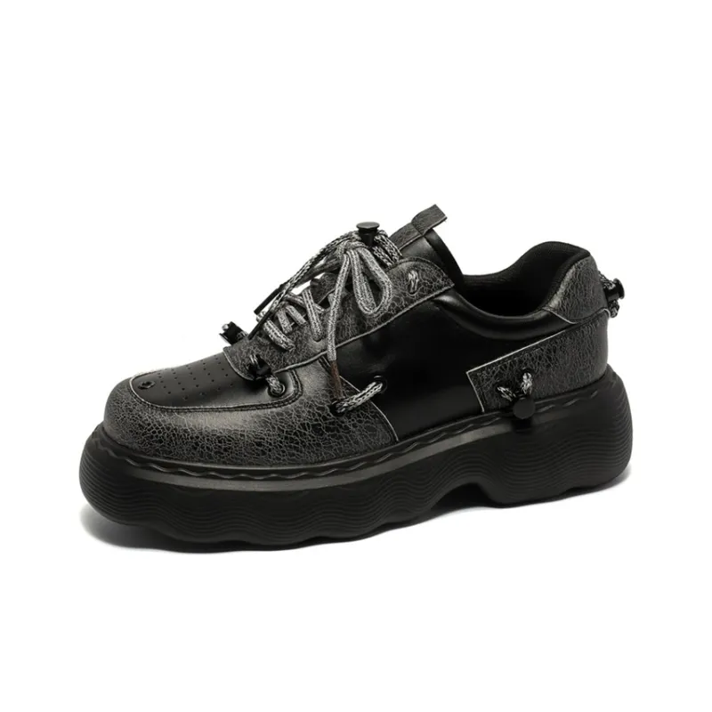 Lady's House Low-Top Life And Leisure Men's Black-1