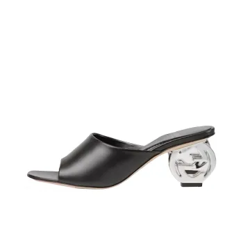GUCCI 65mm Interlocking G heel Mules
