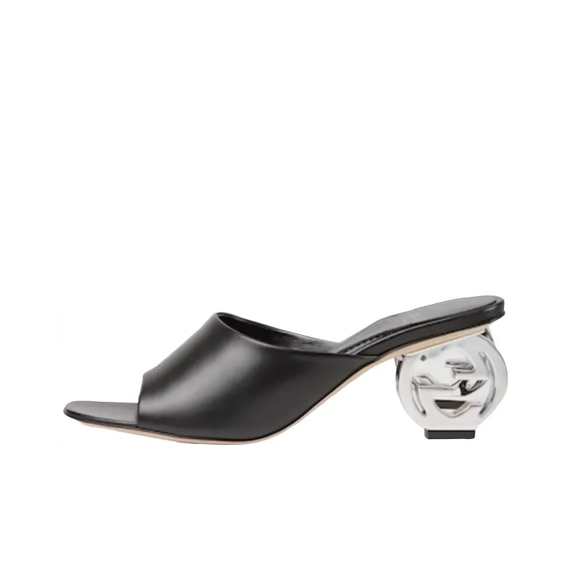 GUCCI 65mm Interlocking G-heel Mules-0