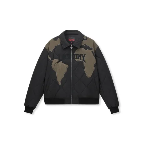 DICETINY Jackets Coats Unisex Black