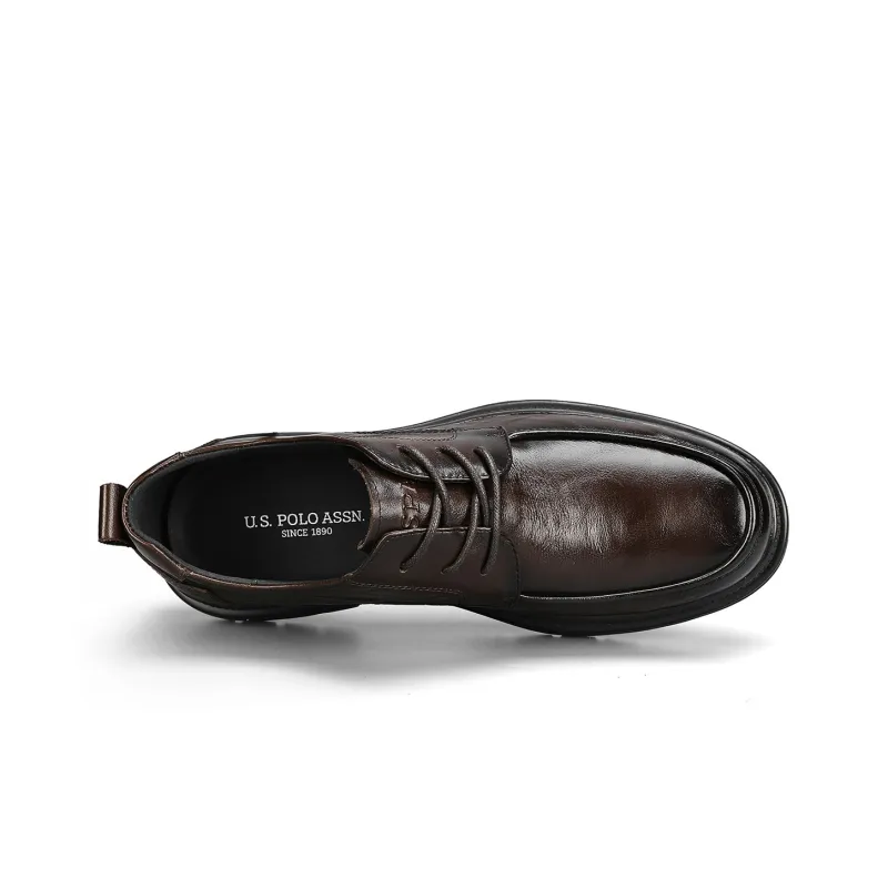 U.S. POLO ASSN. British Style Business Leather Shoes Casual Shoes Men's-3