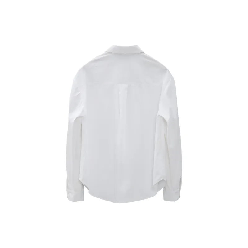 Fstudio Yarn Dyed Woven Jacquard Stripes Shirt Women's-4