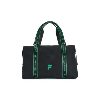 FILA FUSION Fabric Shoulder Bag, Crossbody Bag, Handbag Extra Small Unisex Pitch Black