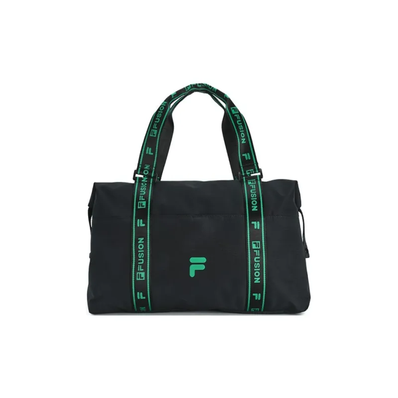 FILA FUSION Fabric Shoulder Bag, Crossbody Bag, Handbag Extra Small Unisex Pitch Black-0