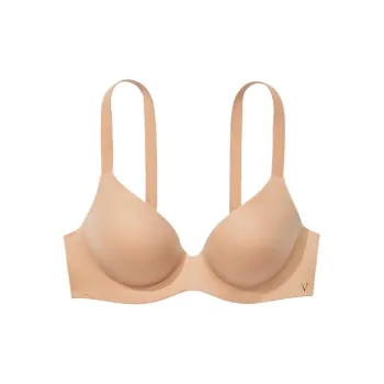 Victoria's Secret BARE Wireless Collection 4273 Contour Style Infinity Flex Lightly Lined Wireless Bra Women's Nude