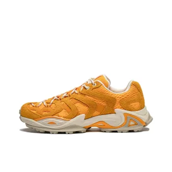 LiNing Cat Paw CRC Cushioned Wear Resistant Slip Resistant Low Top Casual Shoes Unisex Yellow Rice
