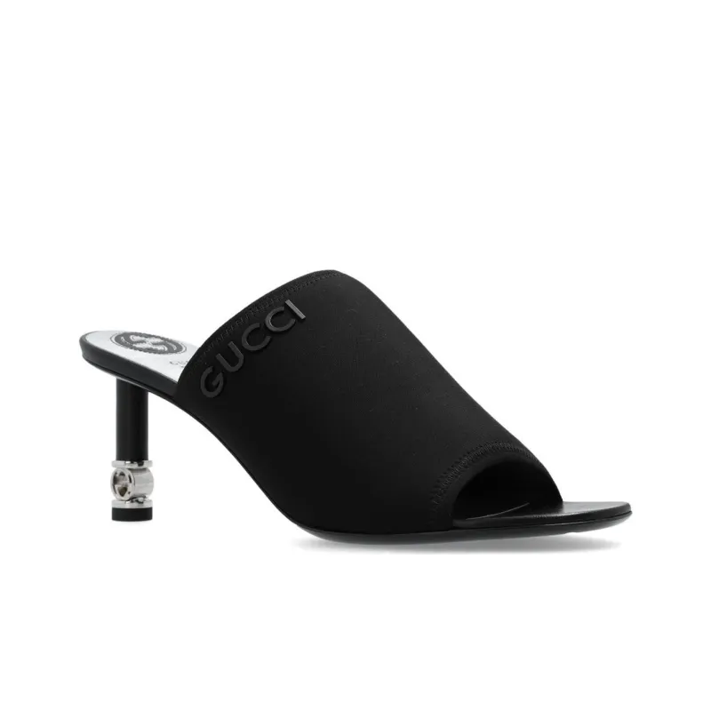 GUCCI Slide Slippers Women's Black-1