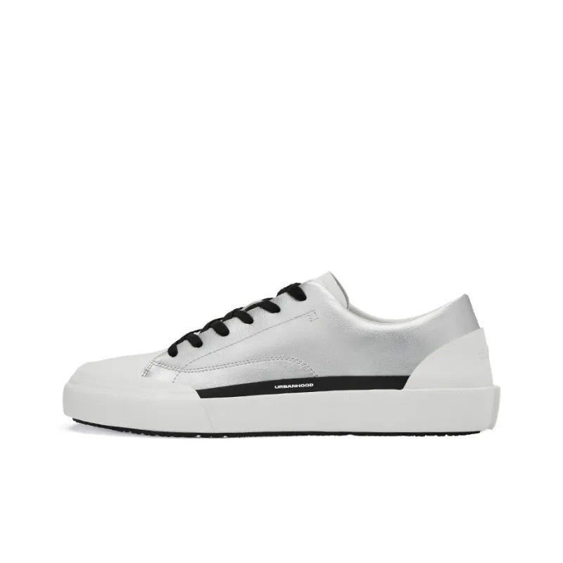 URBANHOOD 5050 Series Anti Slip Wear Resistant Low Top Casual Shoes Unisex Silver-0