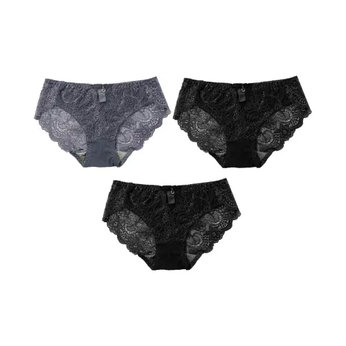 Flowers In Water triplepants Women's 3 Pack