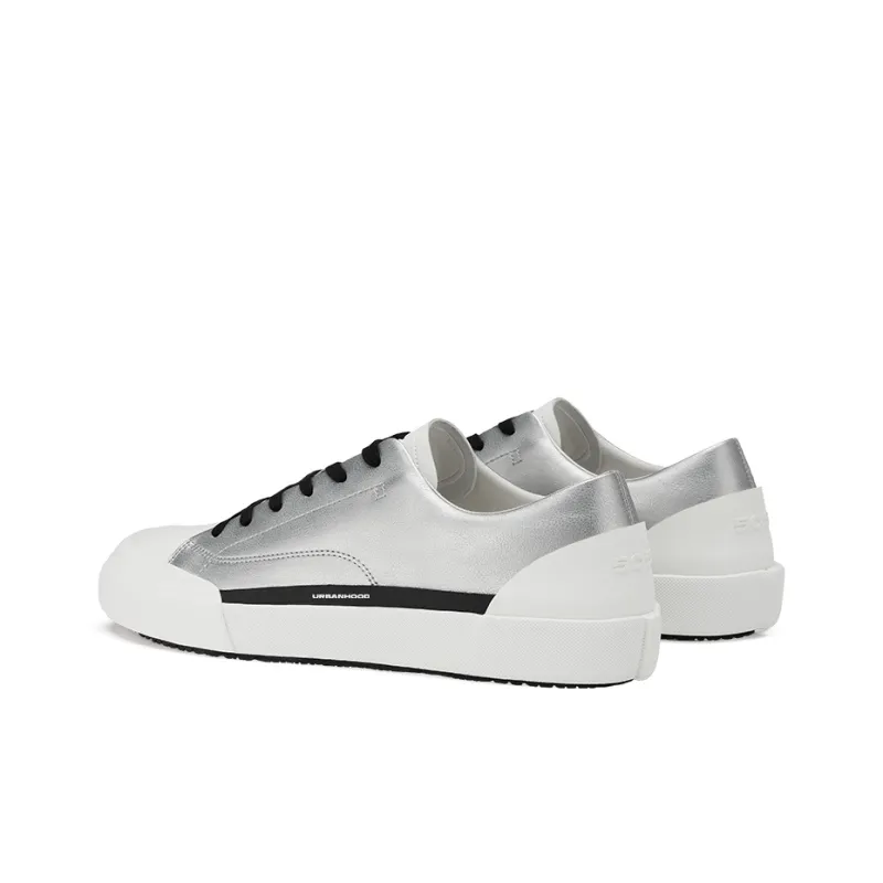 URBANHOOD 5050 Series Anti Slip Wear Resistant Low Top Casual Shoes Unisex Silver-3