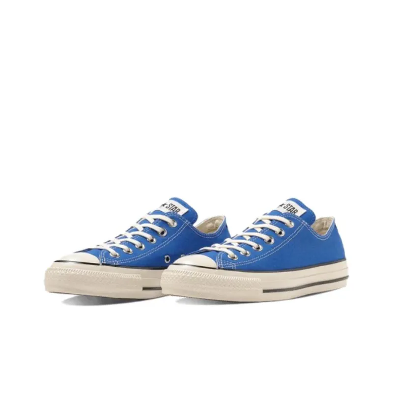 Converse All Star Non slip Lightweight Low Top Canvas Shoes Unisex Blue White Japan Version-2