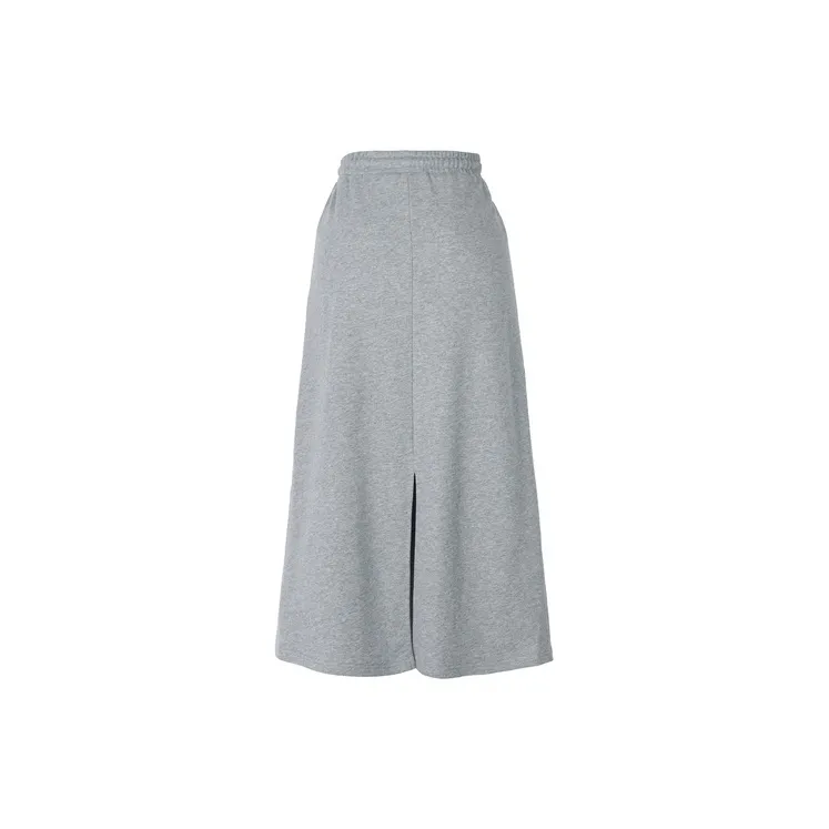 SNBL Casual Long Skirts Women's Gray-1