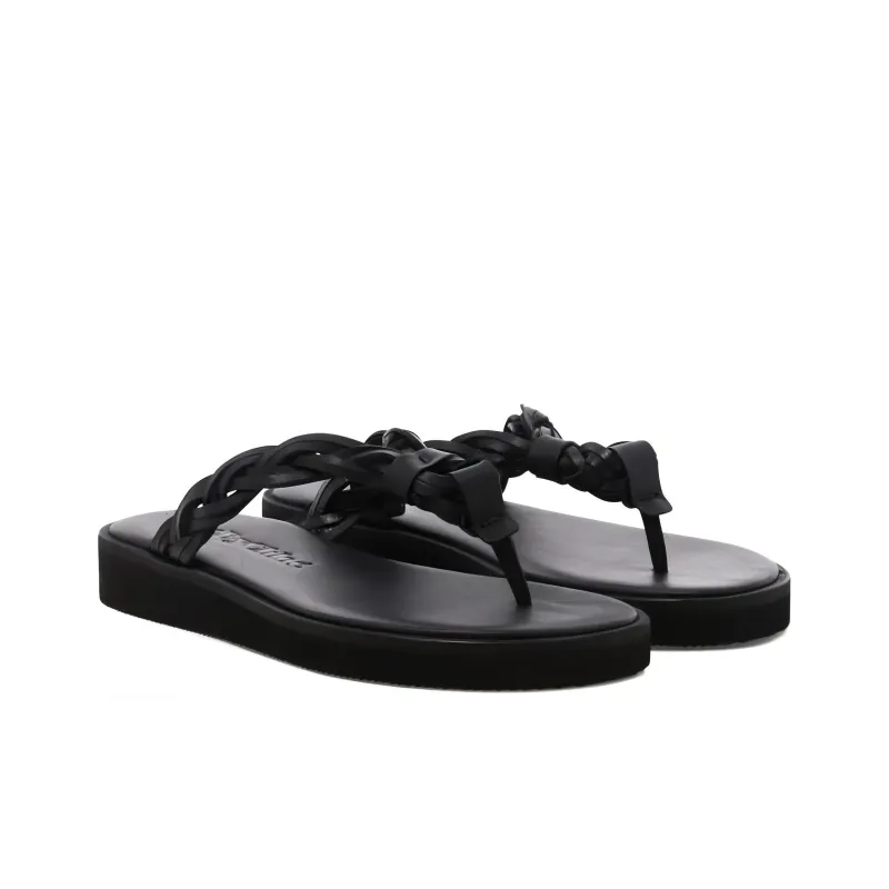 See By Chloe Rubber Sole Flip Flops Women's Black-2