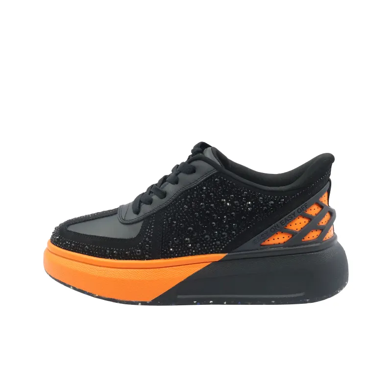It Must Be Done Abrasion Resistant Lightweight Height Increasing Low Top Skateboard Shoes Unisex-5