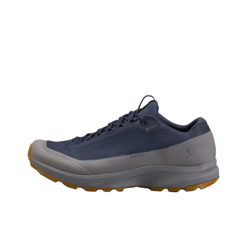 Arcteryx Aerios FL Cushioned Slip Resistant Abrasion Resistant Low Top Trekking Shoes Men's Blue-0