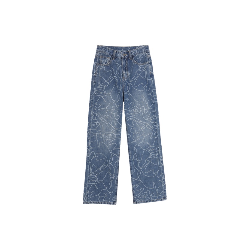 SETIROM Jeans Women's Black - POIZON