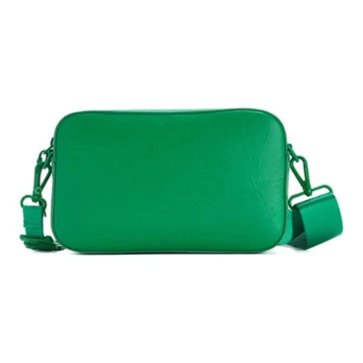 FILA FUSION Polyurethane Camera Bag, Shoulder Bag, Crossbody Bag Unisex Ice Refreshing Green-3