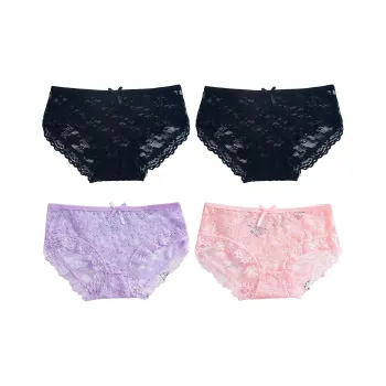 Flowers In Water Underpants Women's 4 Pack