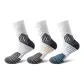 1 White Black, 1 White Red, 1 White Blue