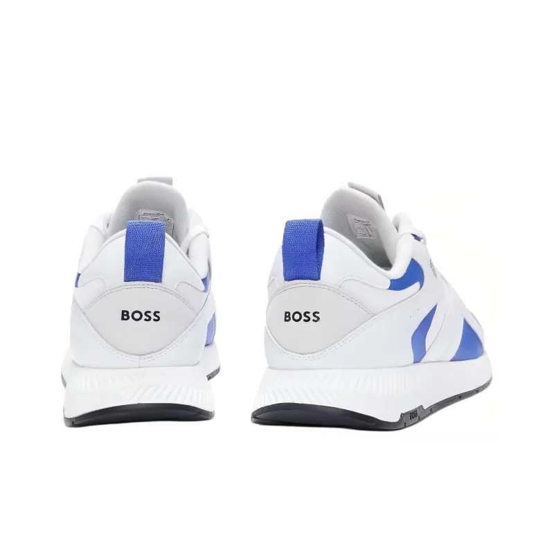 HUGO BOSS Low Top Casual Shoes Men's White Blue-3