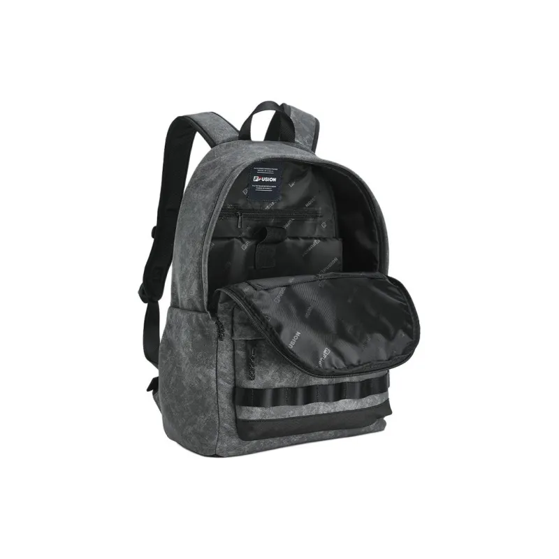 FILA FUSION Fabric Backpack Extra Small Unisex Pitch Black-3
