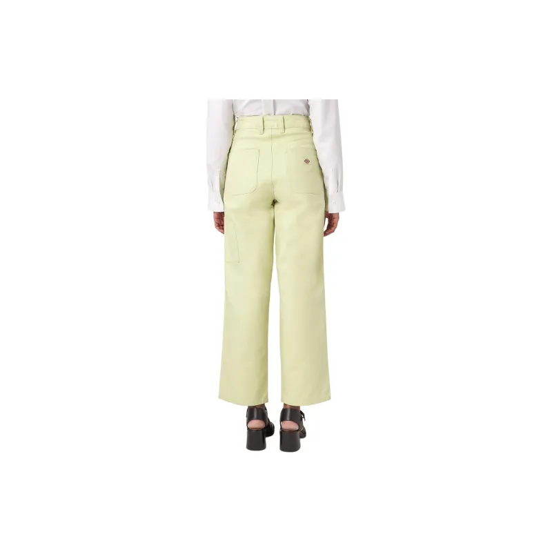 Dickies Regular Fit Duck Pants Jeans Women's Light Green-1