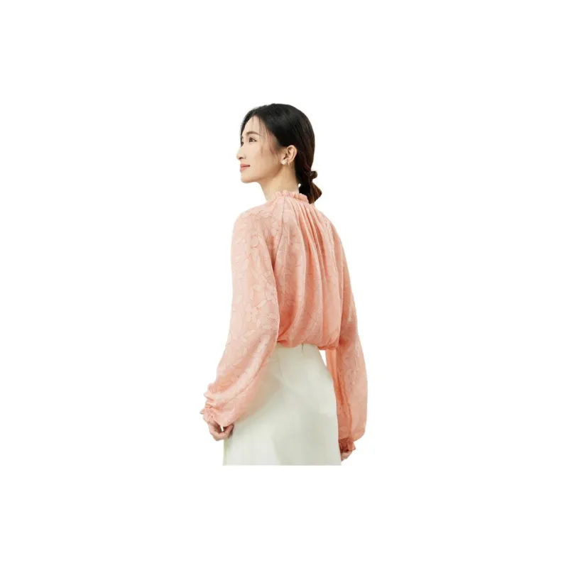 SENTUBILA Chiffon Shirt Women's-1