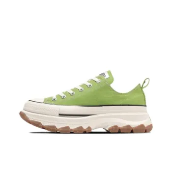 Converse All Star Trekwave Wear resistant And Lightweight Low Top Canvas Shoes Unisex Green White Japan Version