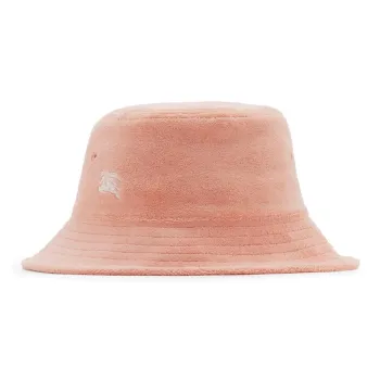 Burberry Equestrian Knight Embroidered Towelling Bucket Hat