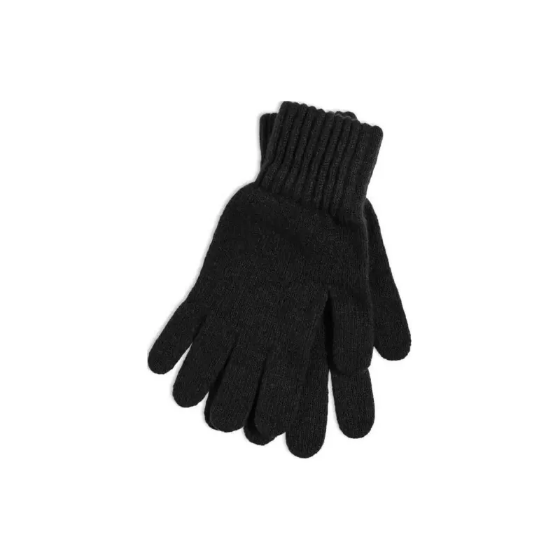 BARBOUR Knit Gloves Men's Black-1