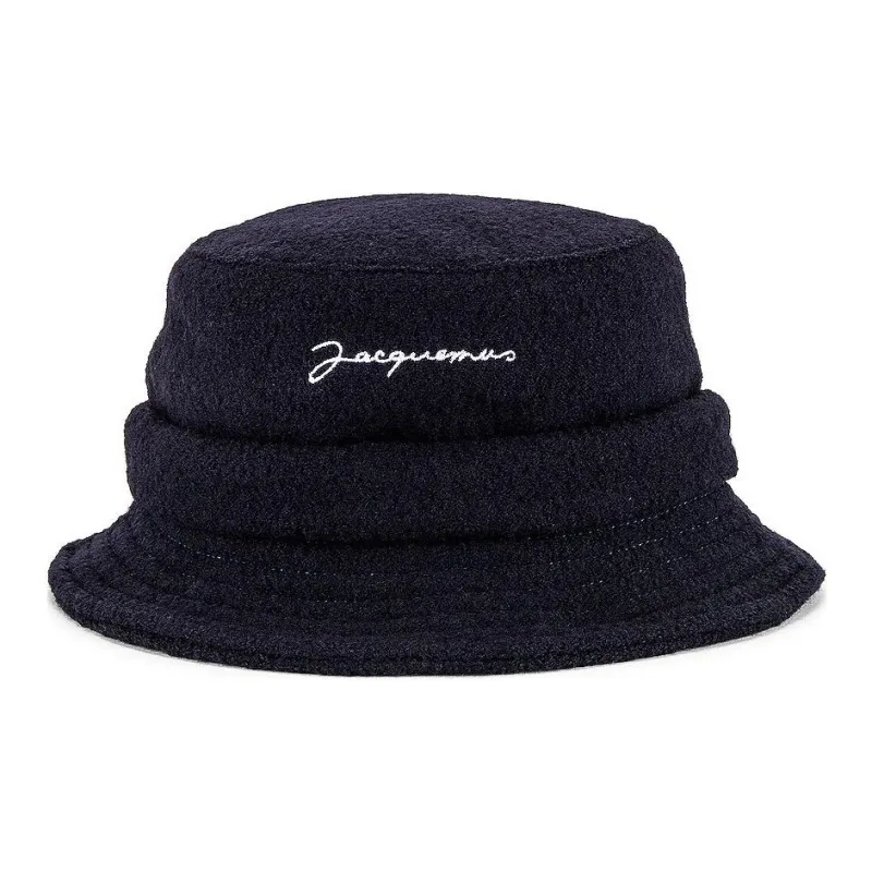 Jacquemus Wool Bucket Hats Men's Blue-1