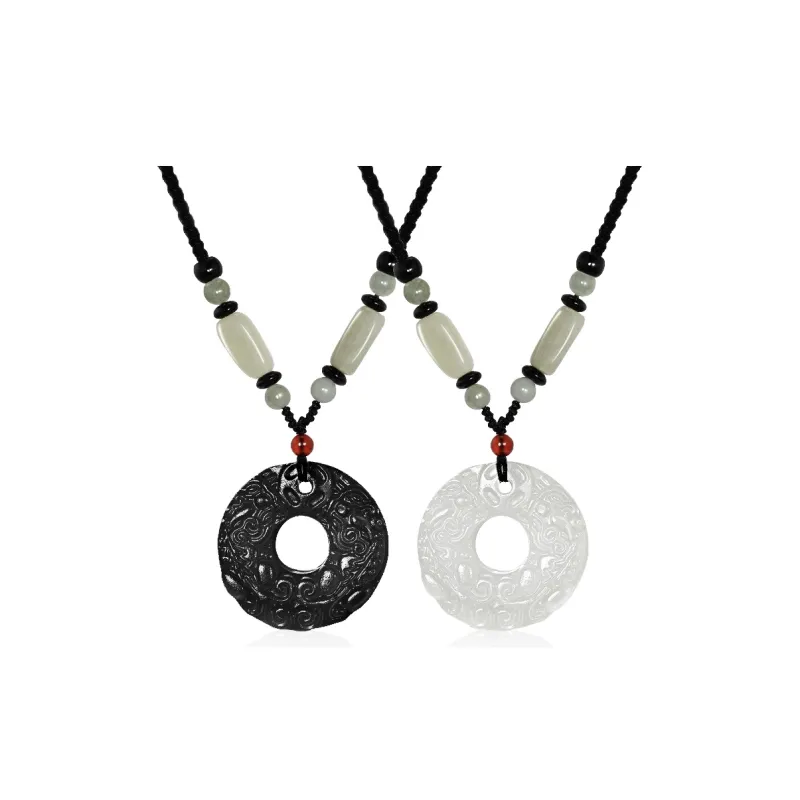 TIG Natural Chalcedony Necklaces Unisex-3