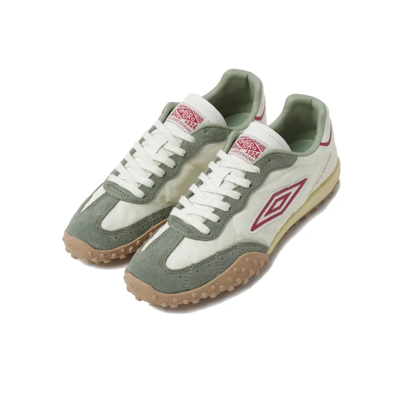 Umbro Hbl First Jogger Cushioning Wear Resistant Low Top Running Shoes Unisex Beige Red-1
