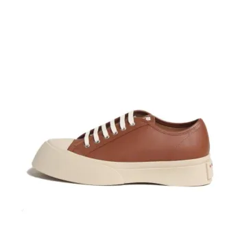 MARNI Pablo Leather Flatform Sneakers