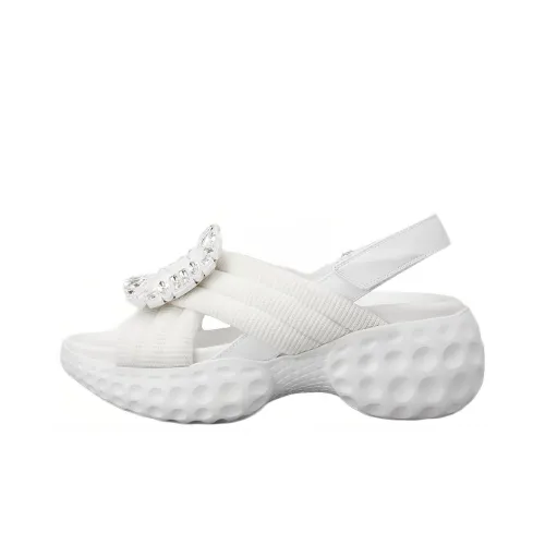 Roger Vivier Beach Sandals Women's White