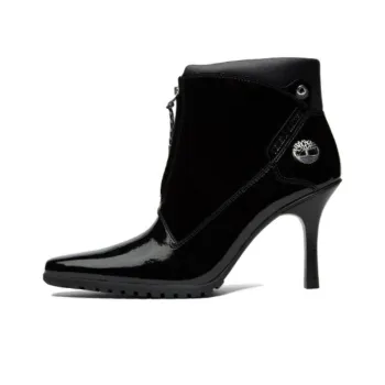 Timberland X Veneda Carter Zip Boots 'Black Patent Leather' Women's